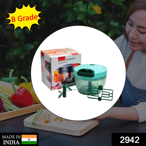 2942 2in1 Speedy Chopper With Easy to Chop Vegetable 550Ml - SWASTIK CREATIONS The Trend Point