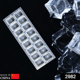 2982 16Cavity Plastic Ice Cube Tray ice Maker Mold for Freezer. - SWASTIK CREATIONS The Trend Point