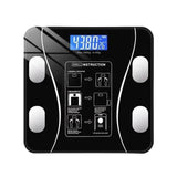 6326 Bluetooth Body Fat Scale Digital Smart Body Weight Scale iOS and Android App to Manage Body Weight, Body Fat, Water, Muscle Mass, BMI, BMR, Bone Mass and Visceral Fat with BMI Scale - SW