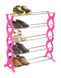 0520 Stackable 5 Layer Folding Shoe Rack - SWASTIK CREATIONS The Trend Point