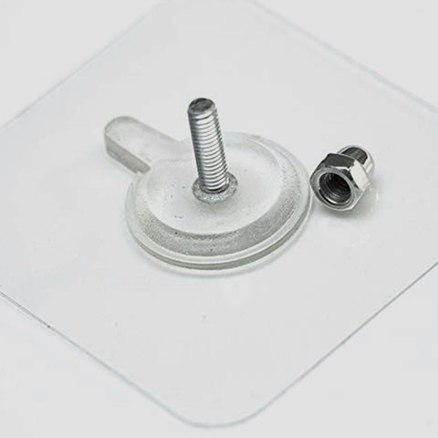 9017 Adhesive Screw Wall Hook used in all kinds of places including household and offices for hanging and holding stuffs etc. - SWASTIK CREATIONS The Trend Point