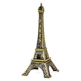 4733 Antique Finish 3D Metal Paris Eiffel Tower Metal Craft Famous Landmark Building Metal Statue, Cabinet, Office, Gifts Decorative Showpiece. - SWASTIK CREATIONS The Trend Point