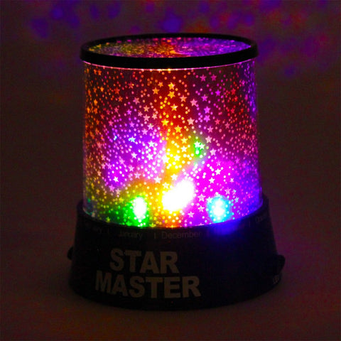 1233A Star Night Light Projector Lighting USB Lamp Led Projection LED Night - SWASTIK CREATIONS The Trend Point