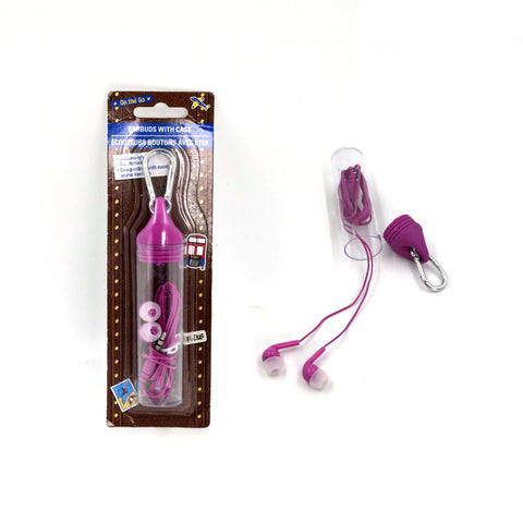7273 Phone Earphones with Microphone with Case - SWASTIK CREATIONS The Trend Point