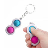 4850 Simple Dimple Fidget Toy Mini Keychain - SWASTIK CREATIONS The Trend Point