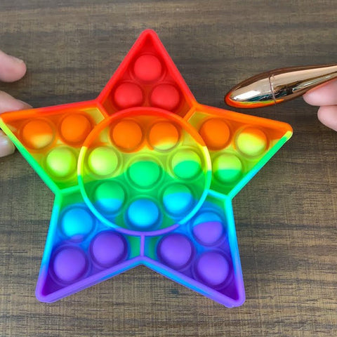 8067 Star Fidget Toy and fidget tool Used for playing purposes and all, especially for kids. - SWASTIK CREATIONS The Trend Point