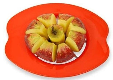 0179 Apple Cutter Stainless Steel Blades Fruit Slicer - SWASTIK CREATIONS The Trend Point