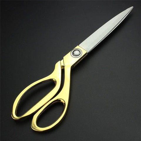 0560 Gold Plated Professional Cloth Cutting Scissor - SWASTIK CREATIONS The Trend Point