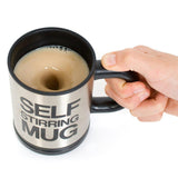 4791 Self Stirring Mug used in all kinds of household and official places for serving drinks, coffee and types of beverages etc. - SWASTIK CREATIONS The Trend Point