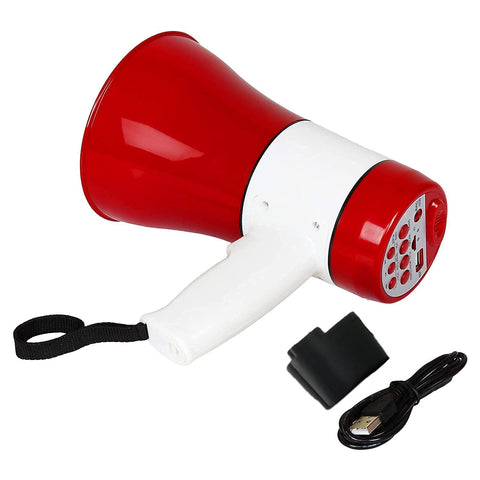 6421 Megaphone Bluetooth 75 Watts Handheld Dynamic Megaphone Outdoor, Indoor PA System Talk/Record/Play/Music/Siren with dog ic - SWASTIK CREATIONS The Trend Point