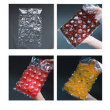 2905 Disposable Ice Cube Bags, Stackable Easy Release Ice Cube Mold Trays Self-Seal Freezing Maker, Cold Ice Pack Cooler Bag for Cocktail Food Wine - SWASTIK CREATIONS The Trend Point