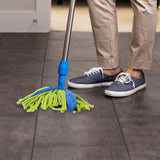 4739 Microfiber Cone Mop and Cone Broom Used for Cleaning Dusty and Wet Floor Surfaces and Tiles. (Without Pole) - SWASTIK CREATIONS The Trend Point