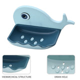 4747 Fish Shape Soap Dish Adhesive Waterproof Wall Mounted Bar Soap Dish Holder  (Pack of 2Pc) - SWASTIK CREATIONS The Trend Point