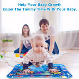 8090 Baby Water Mat Inflatable Baby Play Mat Activity Center for Infant Baby Toys 3 to 15 Months, Baby Gifts for Boys Girls(Assorted Design) - SWASTIK CREATIONS The Trend Point