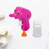 4449 Bubble Gun Elephant Hand Pressing Bubble Gun Toy for Kids Bubble Liquid Bottle with Fun Loading - SWASTIK CREATIONS The Trend Point