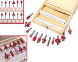 0406 -12/15pcs Milling Cutter Router Bit Set - SWASTIK CREATIONS The Trend Point