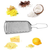 2016_Stainless Steel Grater Nutmeg Cheese Citrus Zest Zester Grater - SWASTIK CREATIONS The Trend Point