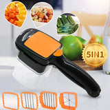2069 5 In 1 Nicer Dicer used for cutting and shredding of various types of food stuff in all kitchen purposes. - SWASTIK CREATIONS The Trend Point