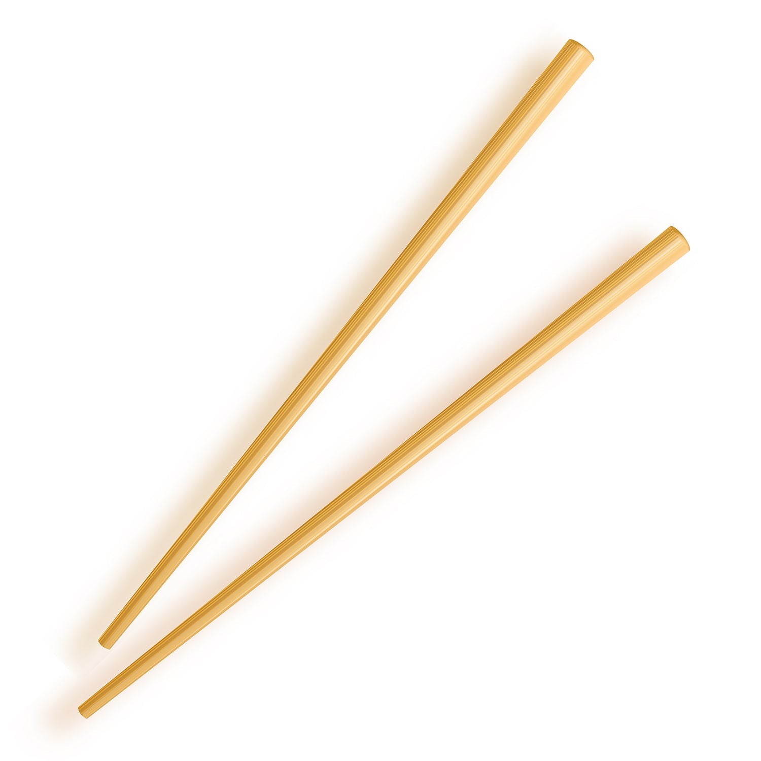2958 Designer Natural Round Bamboo Reusable Chopsticks