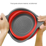 2712 A Round Small Silicone Strainer widely used in all kinds of household kitchen purposes while using at the time of washing utensils for wash basins and sinks etc. - SWASTIK CREATIONS The 