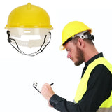 1798 Yellow Plastic Hard Hat Construction Cap (1Pc Only) - SWASTIK CREATIONS The Trend Point