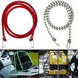 9067 High Strength Elastic Bungee, Shock Cord Cables, Luggage Tying Rope with Hooks - SWASTIK CREATIONS The Trend Point