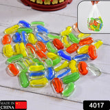 4017 Glass Gem Stone, Flat Round Marbles Pebbles for Vase Fillers, Attractive pebbles for Aquarium Fish Tank. - SWASTIK CREATIONS The Trend Point
