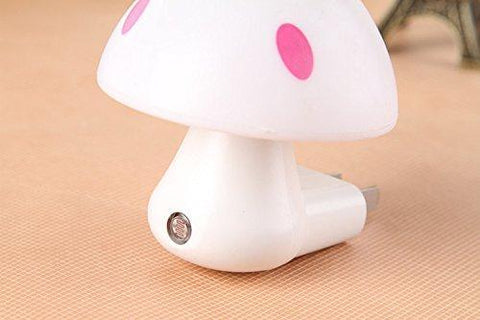 0254 Automatic Night Sensor Mushroom Lamp (0.2 watt, Multicolour) - SWASTIK CREATIONS The Trend Point