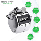 1550 4 Digits Hand Held Tally Counter Numbers Clicker - SWASTIK CREATIONS The Trend Point