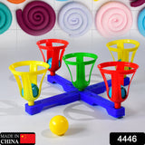 4446 Baskets and balls fun toy for kids with 5 basket and 5 balls. - SWASTIK CREATIONS The Trend Point