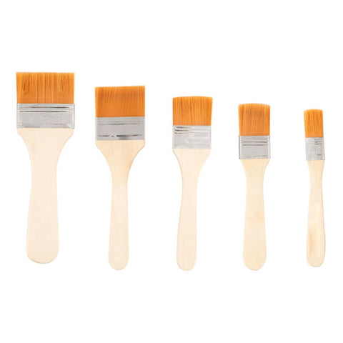 4667 Artistic Flat Painting Brush - Set of 5 - SWASTIK CREATIONS The Trend Point