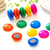 4676 Colorful Board Magnets Circular Plastic Buttons (Moq :-10) - SWASTIK CREATIONS The Trend Point