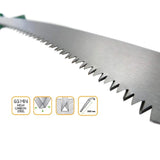 0615 Chromium Steel Saw 3 Edge Sharpen Teeth with Plastic Cover and Blister Packing - SWASTIK CREATIONS The Trend Point
