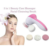 0340 -5-in-1 Smoothing Body & Facial Massager (Pink) Your Brand