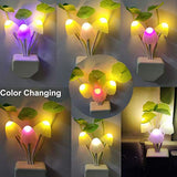 0239 Night Light Mushroom Lamp (Colorful) - SWASTIK CREATIONS The Trend Point