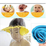0378 Adjustable Safe Soft Baby Shower cap - SWASTIK CREATIONS The Trend Point