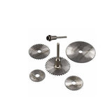 0408 -6pcs Metal HSS Circular Saw Blade Set Cutting Discs for Rotary Tool - SWASTIK CREATIONS The Trend Point