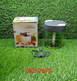2670 2 in 1 Handy Chopper and Slicer Used Widely for chopping and Slicing of Fruits, Vegetables, Cheese Etc. Including All Kitchen Purposes. - SWASTIK CREATIONS The Trend Point