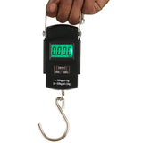 0549 Digital Portable Hook Type Weighing Scale (50 kg, Multicolor) - SWASTIK CREATIONS The Trend Point