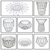 3040 Multipurpose Fruit Basket Stainless Steel Wire Bowl Foldable Basket for Vegetable / Fruits / Dining 