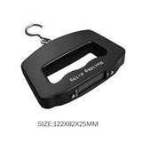 0548 Black Digital Portable Luggage Scale with LCD Backlight (50 kg) - SWASTIK CREATIONS The Trend Point