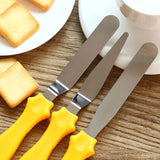 2805 Multi-Function Stainless Steel Cake Icing Spatula Flat Angular Triangle Pallet Knife Set - SWASTIK CREATIONS The Trend Point