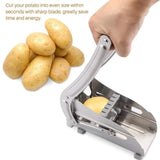 0083A STAINLESS STEEL FRENCH FRIES POTATO CHIPS STRIP CUTTER MACHINE WITH BLADE 