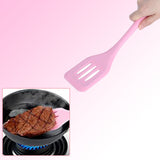 2039 Small Silicone Slotted Turner for Cooking, Baking & Mixing 