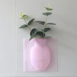 1154 Wall Hanging Silicone Flower Pot Sticker Plant Rack for Decoration  (MultiColour) - SWASTIK CREATIONS The Trend Point