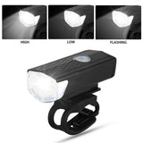 1637 USB Rechargeable Bicycle Light Set 400 Lumen Super Bright Headlight Front Lights - SWASTIK CREATIONS The Trend Point