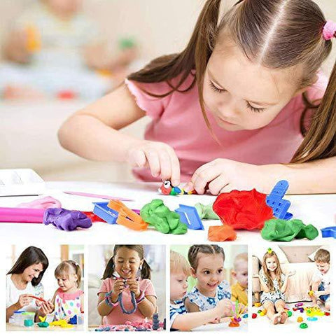 1917 Non-Toxic Creative 30 Dough Clay 5 Different Colors, (Pack of 6 Pcs) - SWASTIK CREATIONS The Trend Point