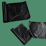 9231 Black 1Roll Garbage Bags/Dustbin Bags/Trash Bags 60x80cm - SWASTIK CREATIONS The Trend Point