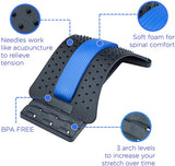 1673 Multi-Level Back Stretcher Posture Corrector Device for Back Pain - SWASTIK CREATIONS The Trend Point