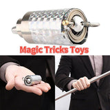 1697 Magic Toy Metal High Elasticity Steel Silver Appearing Cane Magic Toy Magic Steel - SWASTIK CREATIONS The Trend Point